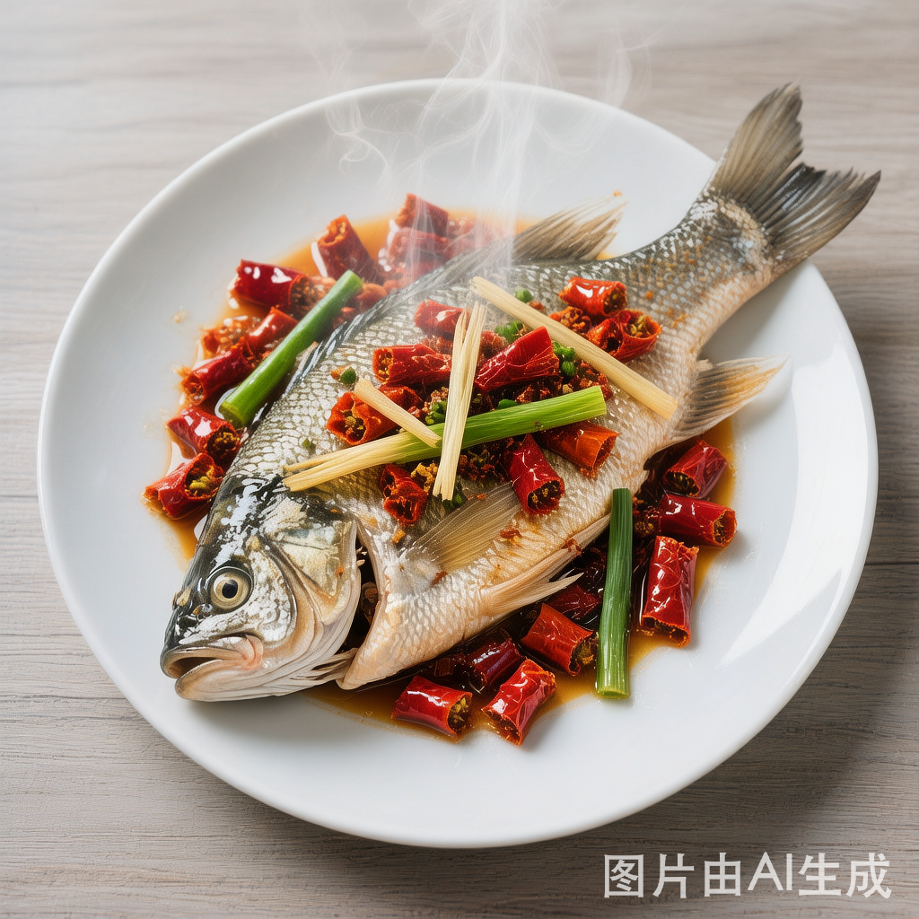Hubei Wuchang Fish 剁椒武昌鱼 — homemade Chinese food