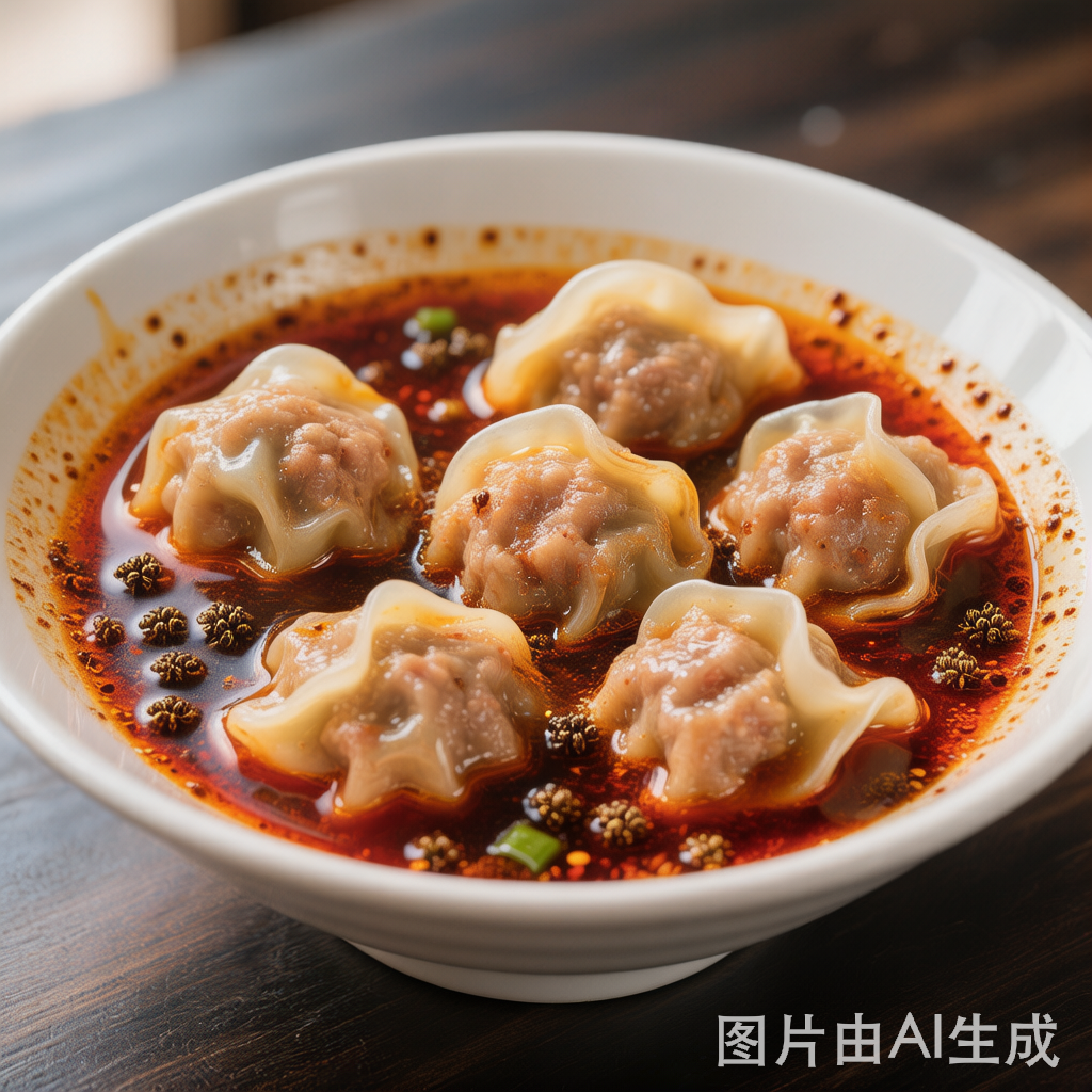 Sichuan Red Oil Wontons 红油抄手 — homemade Chinese food